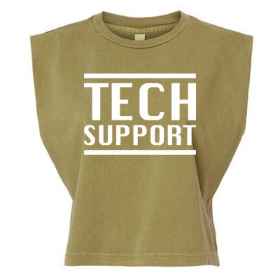 Tech Support Garment-Dyed Women's Muscle Tee