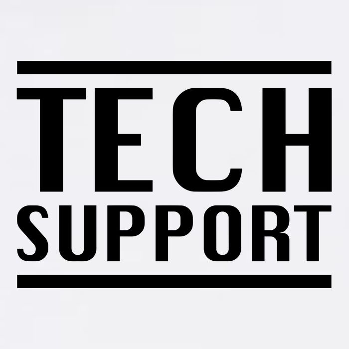 Tech Support Flat Bill Trucker Hat