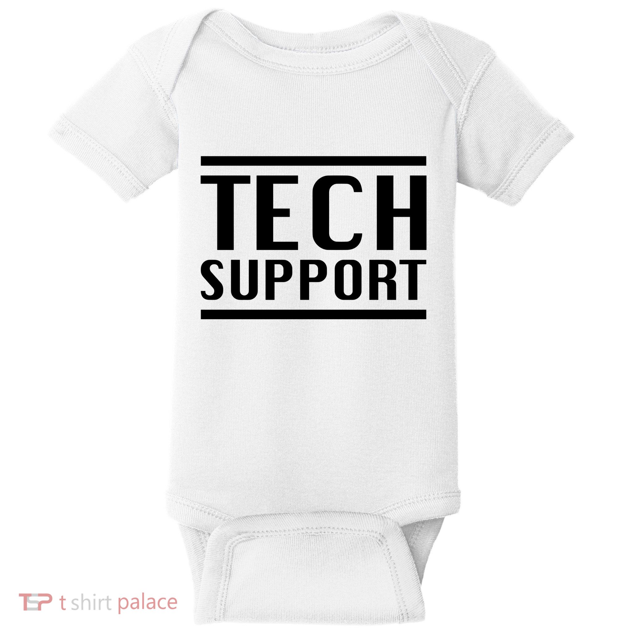 Tech Support Baby Bodysuit