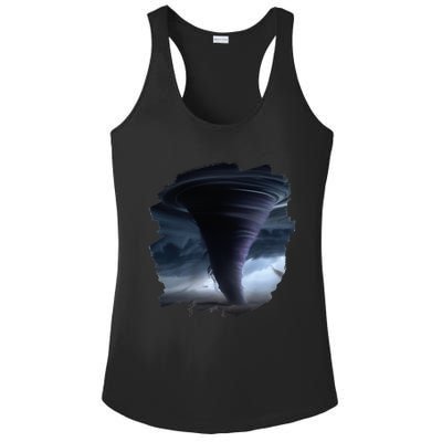 Tornado Storm Tornados Nature Weather Chaser Meteorologist Ladies PosiCharge Competitor Racerback Tank