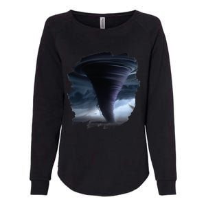 Tornado Storm Tornados Nature Weather Chaser Meteorologist Womens California Wash Sweatshirt