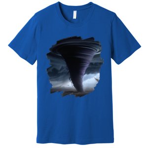 Tornado Storm Tornados Nature Weather Chaser Meteorologist Premium T-Shirt