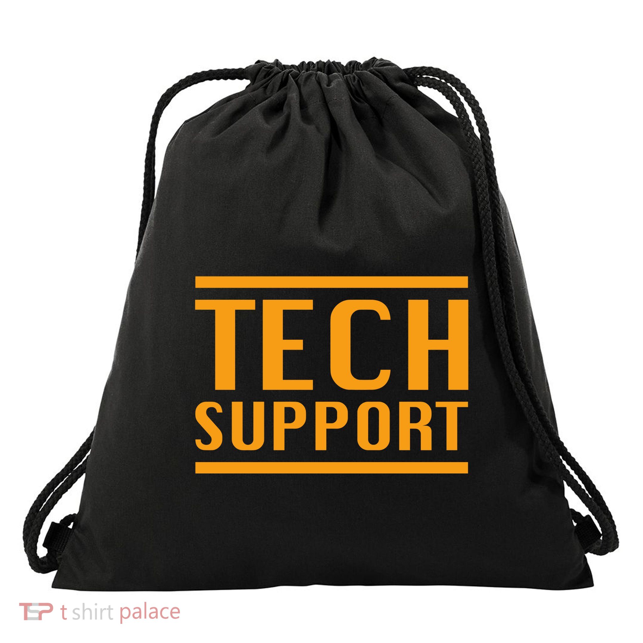Tech Support Drawstring Bag