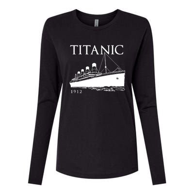 Titanic Shirt Womens Cotton Relaxed Long Sleeve T-Shirt