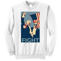 Trump Shot Trump Fight Sweatshirt