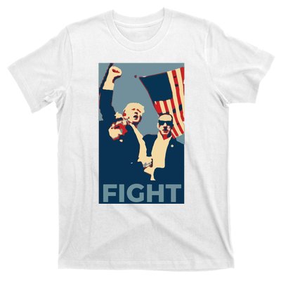 Trump Shot Trump Fight T-Shirt