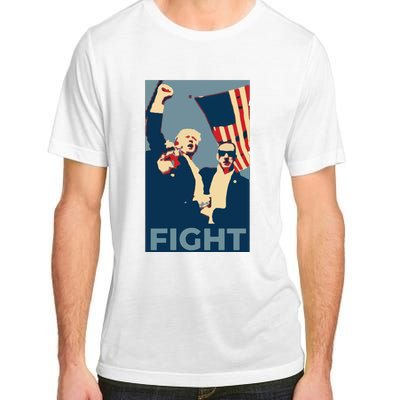 Trump Shot Trump Fight Adult ChromaSoft Performance T-Shirt