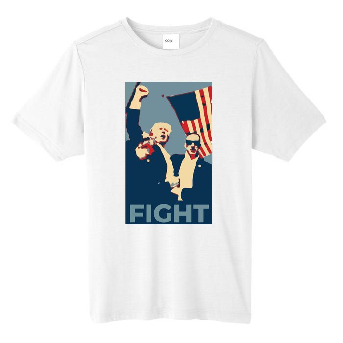 Trump Shot Trump Fight Tall Fusion ChromaSoft Performance T-Shirt