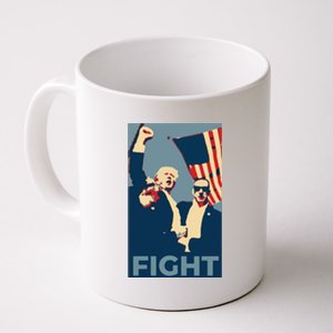 Trump Shot Trump Fight Coffee Mug