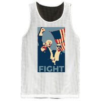 Trump Shot Trump Fight Mesh Reversible Basketball Jersey Tank