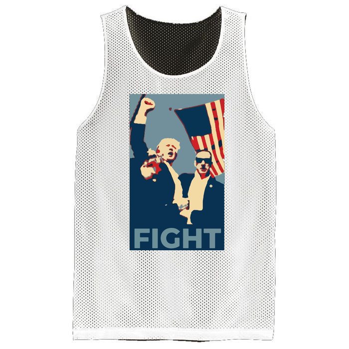 Trump Shot Trump Fight Mesh Reversible Basketball Jersey Tank