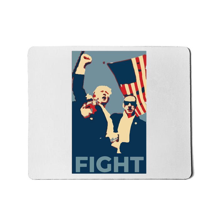 Trump Shot Trump Fight Mousepad