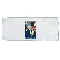 Trump Shot Trump Fight Large Microfiber Waffle Golf Towel