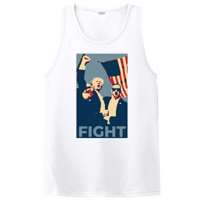 Trump Shot Trump Fight PosiCharge Competitor Tank