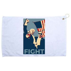 Trump Shot Trump Fight Grommeted Golf Towel