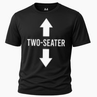 Two Seater TwoSeater 2 Seater Two Seater Cooling Performance Crew T-Shirt