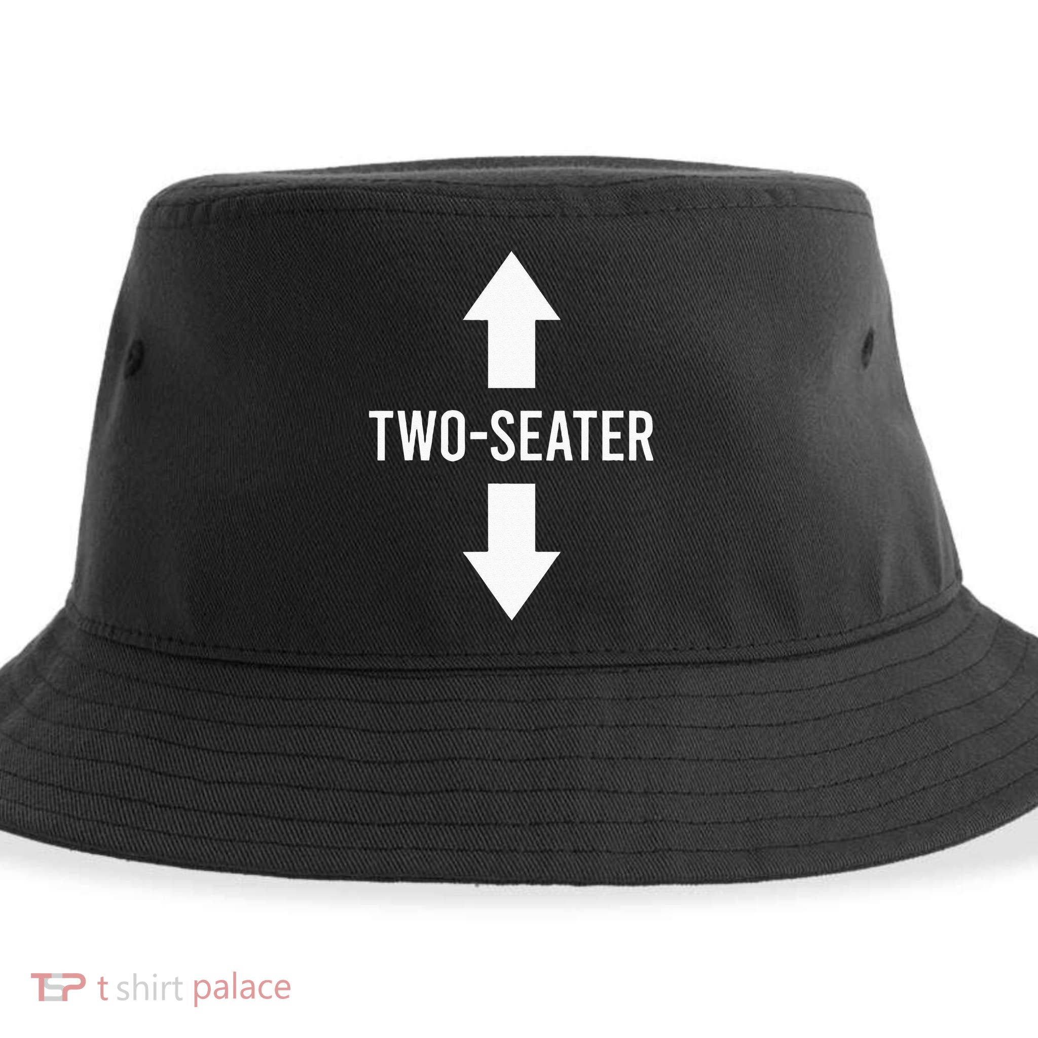Two Seater TwoSeater 2 Seater Two Seater Sustainable Bucket Hat