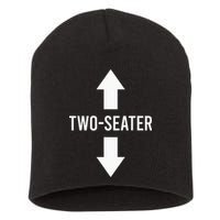 Two Seater TwoSeater 2 Seater Two Seater Short Acrylic Beanie