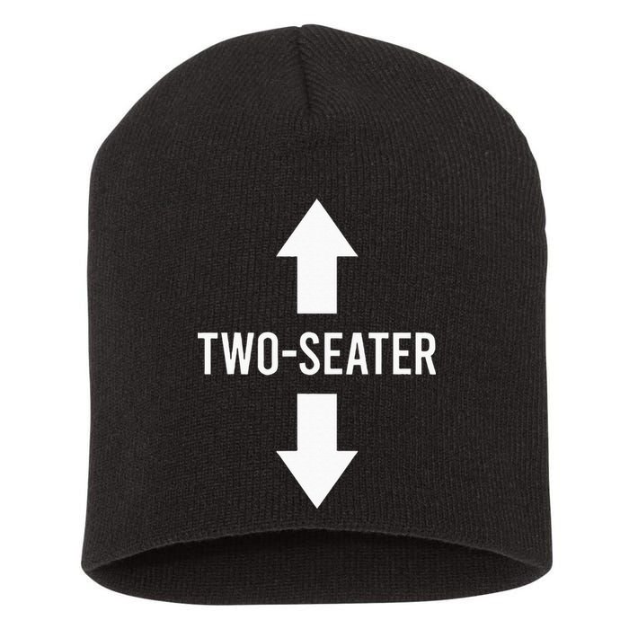 Two Seater TwoSeater 2 Seater Two Seater Short Acrylic Beanie