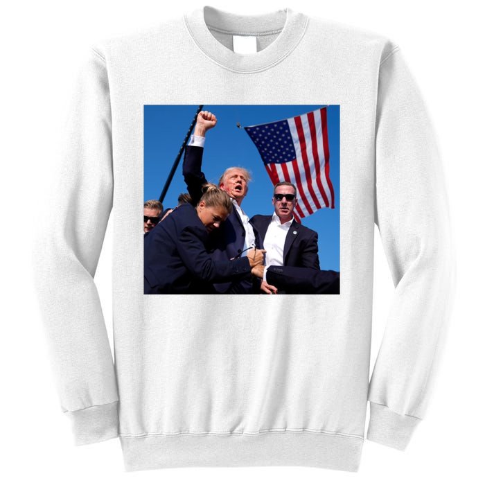 Trump Shooting Trump 2024 Ill Never Stop Fighting For My Country Sweatshirt