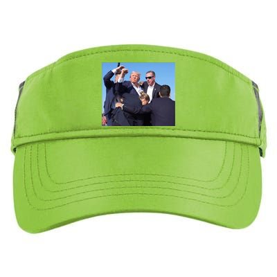 Trump Shooting Trump 2024 Ill Never Stop Fighting For My Country Adult Drive Performance Visor