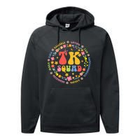 TK Squad Transitional Kindergarten Back To School Teacher Performance Fleece Hoodie