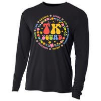 TK Squad Transitional Kindergarten Back To School Teacher Cooling Performance Long Sleeve Crew