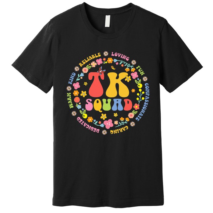 TK Squad Transitional Kindergarten Back To School Teacher Premium T-Shirt