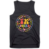 TK Squad Transitional Kindergarten Back To School Teacher Tank Top