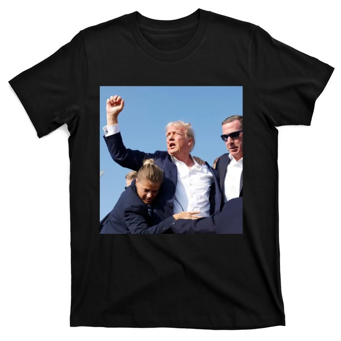 Trump Shooting Trump 2024 Ill Never Stop Fighting For My Country T-Shirt