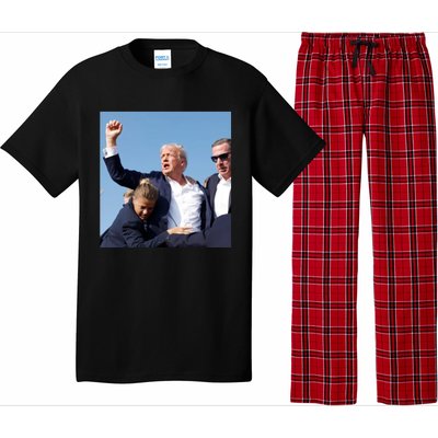 Trump Shooting Trump 2024 Ill Never Stop Fighting For My Country Pajama Set