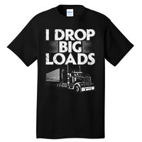 Trucker Semi Truck Driver Lover Tall T-Shirt