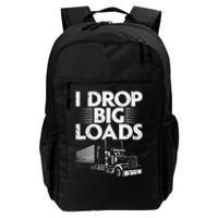 Trucker Semi Truck Driver Lover Daily Commute Backpack