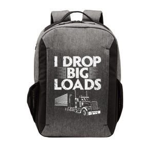 Trucker Semi Truck Driver Lover Vector Backpack