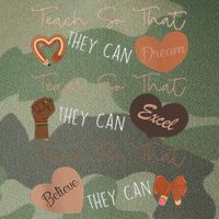 Teach So That They Can Dream Excel Teacher Legacy Tie Dye Trucker Hat