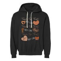 Teach So That They Can Dream Excel Teacher Garment-Dyed Fleece Hoodie