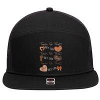 Teach So That They Can Dream Excel Teacher 7 Panel Mesh Trucker Snapback Hat