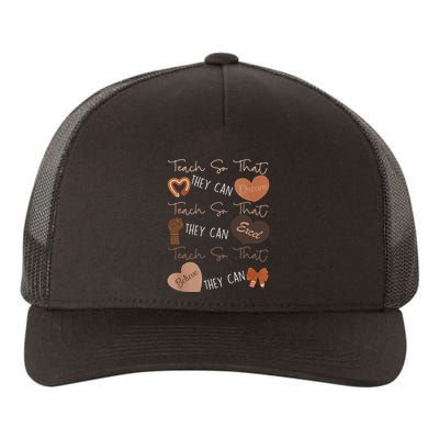 Teach So That They Can Dream Excel Teacher Yupoong Adult 5-Panel Trucker Hat