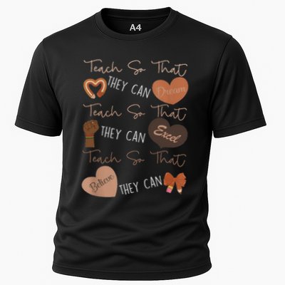 Teach So That They Can Dream Excel Teacher Performance Shirt