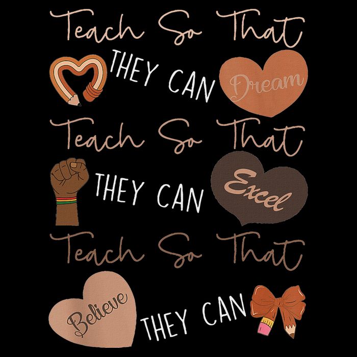 Teach So That They Can Dream Excel Teacher Tall T-Shirt