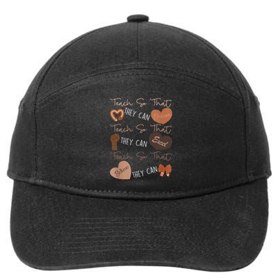 Teach So That They Can Dream Excel Teacher 7-Panel Snapback Hat