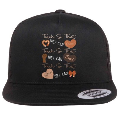 Teach So That They Can Dream Excel Teacher Flatbill Hat