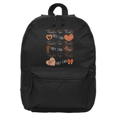 Teach So That They Can Dream Excel Teacher 16 in Basic Backpack