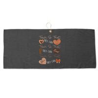 Teach So That They Can Dream Excel Teacher Large Microfiber Waffle Golf Towel