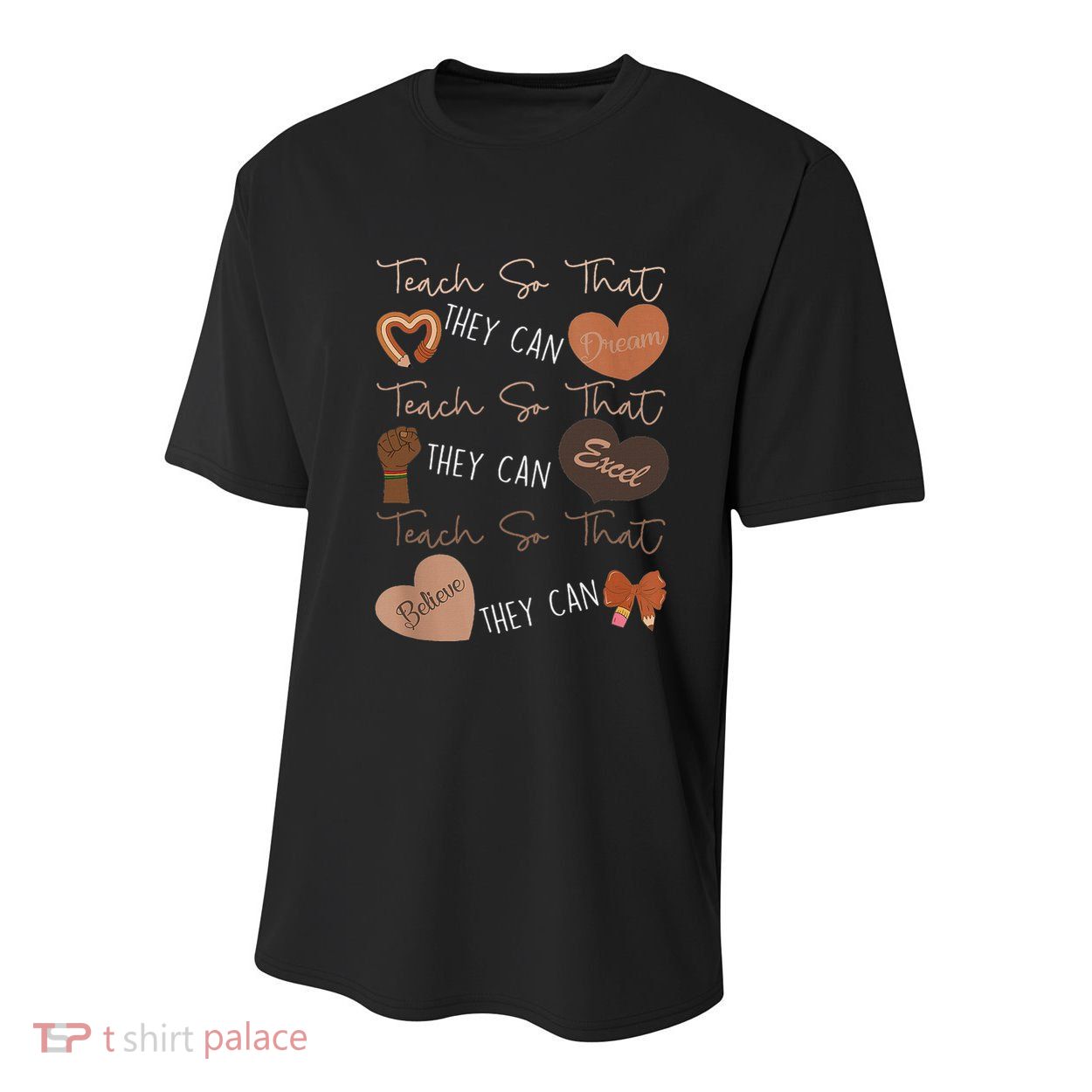 Teach So That They Can Dream Excel Teacher Youth Performance Sprint T-Shirt