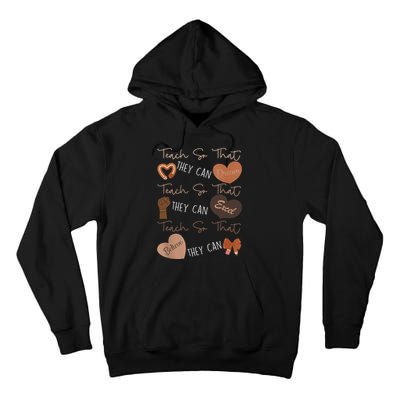 Teach So That They Can Dream Excel Teacher Tall Hoodie