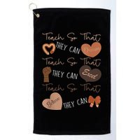 Teach So That They Can Dream Excel Teacher Golf Towel