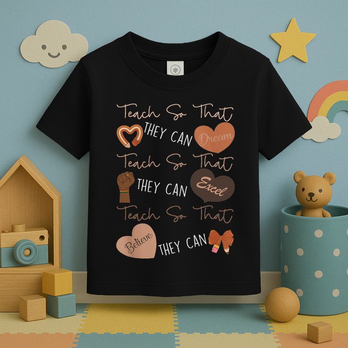 Teach So That They Can Dream Excel Teacher Toddler T-Shirt
