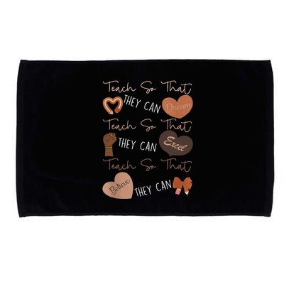 Teach So That They Can Dream Excel Teacher Microfiber Hand Towel