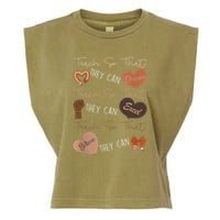 Teach So That They Can Dream Excel Teacher Garment-Dyed Women's Muscle Tee